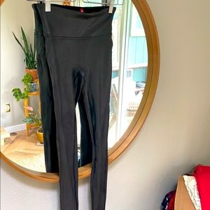 Spanx faux leather leggings